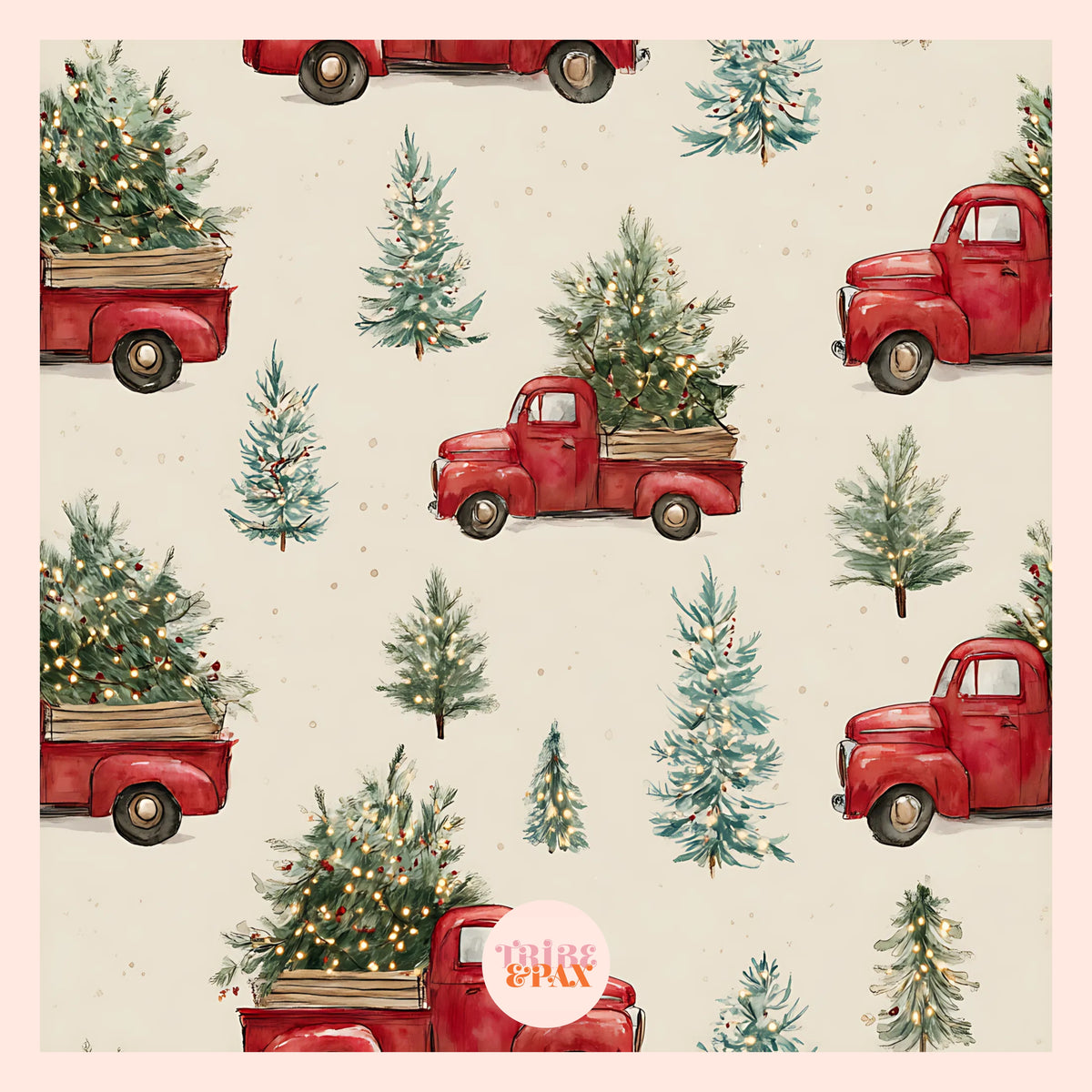 OLD RED TRUCK