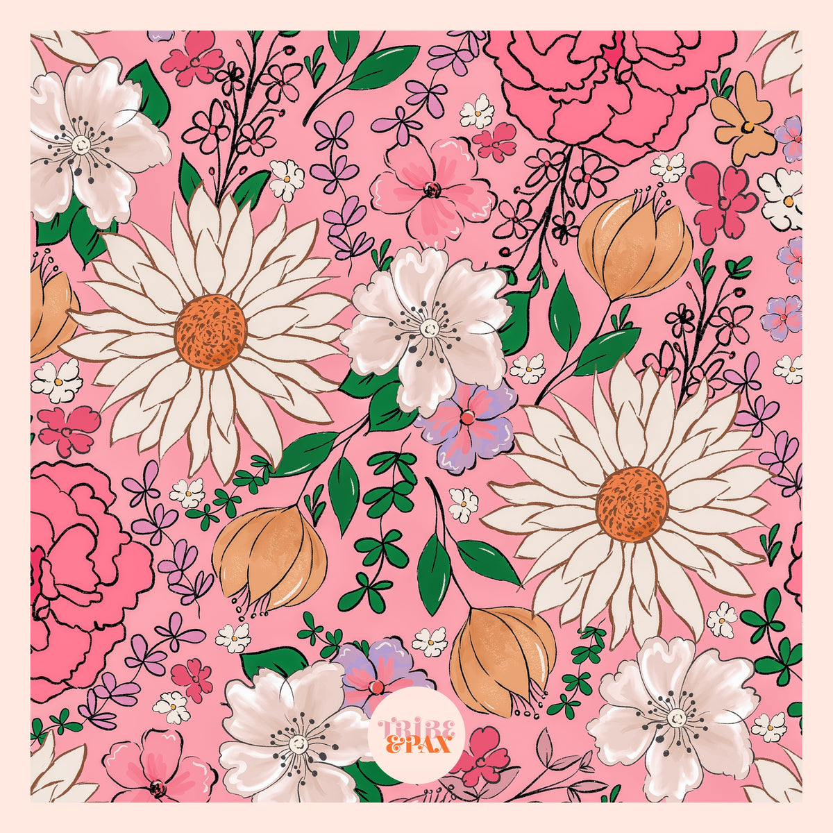 PINK TEA GARDEN