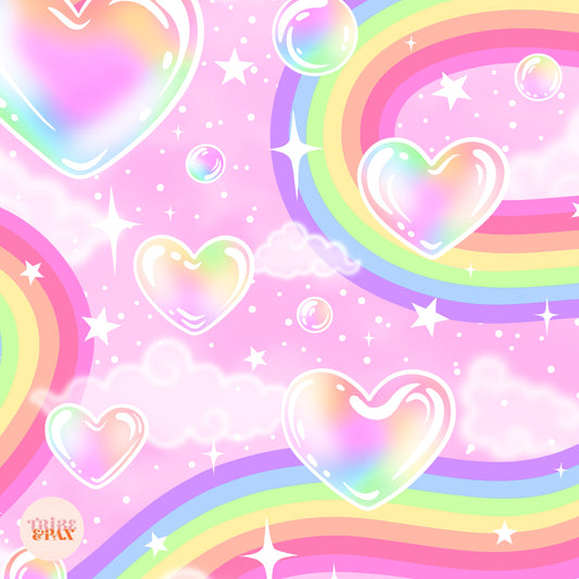 Heart Bubble Sky