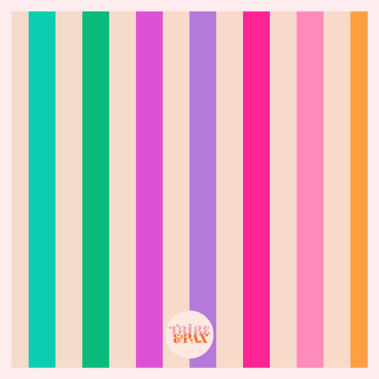 GARDEN PARTY STRIPES