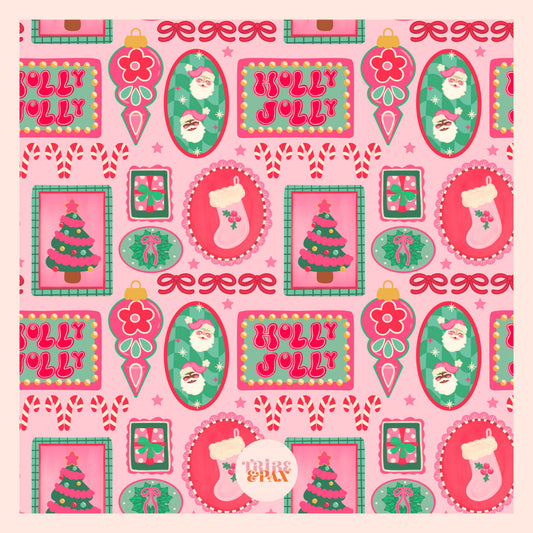 HOLLY JOLLY PINK