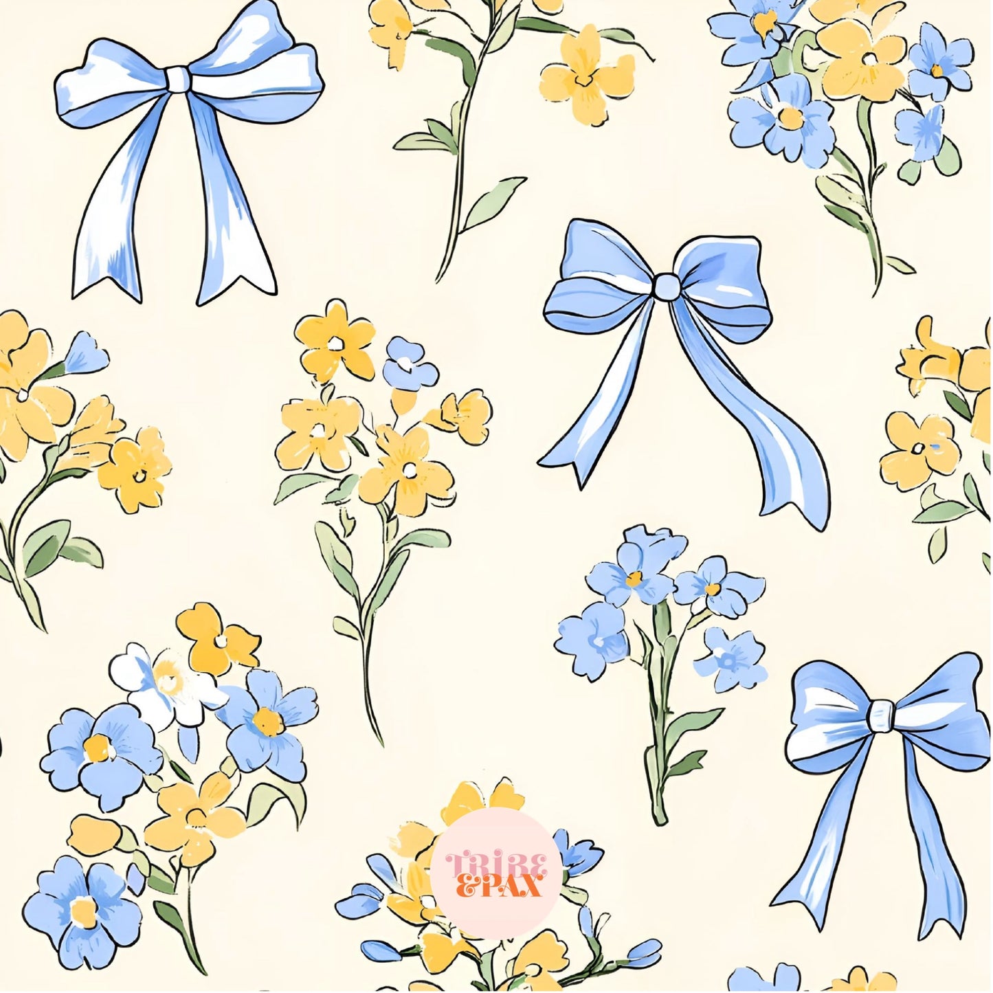 Blue Bows